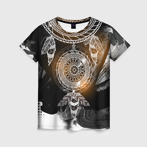 Женская футболка В стиле бохо / 3D-принт – фото 1