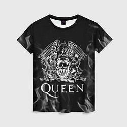 Футболка женская Queen огонь, цвет: 3D-принт