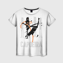 Футболка женская Capoeira duel, цвет: 3D-принт