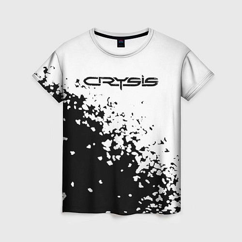 Женская футболка Crysis текстура / 3D-принт – фото 1