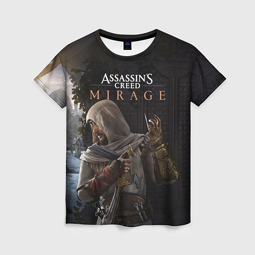 Женская футболка Скрытый Басим Assassins creed mirage / 3D-принт – фото 1