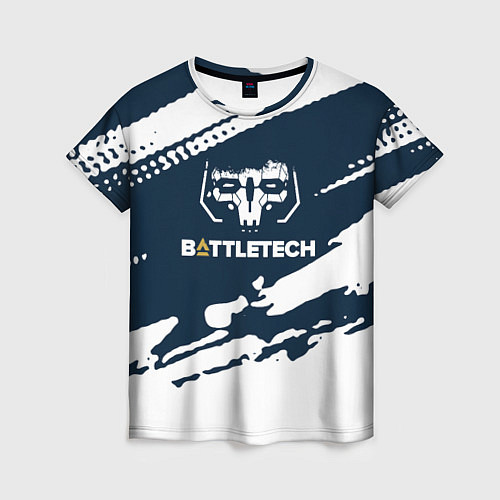 Женская футболка Battletech Краска / 3D-принт – фото 1