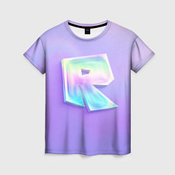 Футболка женская Roblox gradient, цвет: 3D-принт