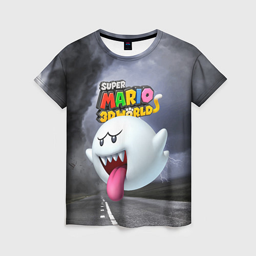 Женская футболка Boo - Super Mario 3D World - Nintendo / 3D-принт – фото 1