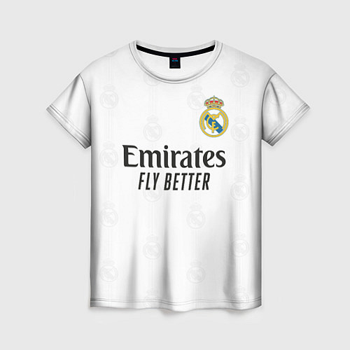 Женская футболка Бензема Реал Мадрид форма 20222023 / 3D-принт – фото 1