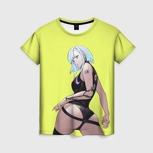 Женская футболка Красотка Люси арт / 3D-принт – фото 1