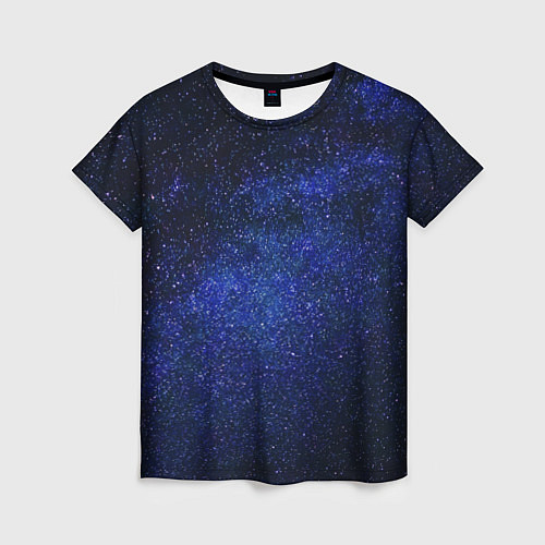 Женская футболка Необъятный космос / 3D-принт – фото 1