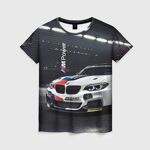 Женская футболка BMW M 240 i racing - Motorsport / 3D-принт – фото 1