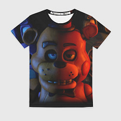Футболка женская 5 ночей Фредди, цвет: 3D-принт