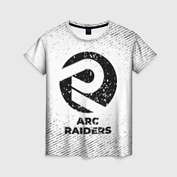 Футболка женская ARC Raiders с потертостями на светлом фоне, цвет: 3D-принт