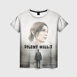 Футболка женская Джеймс и Мэри Silent Hill 2 remake, цвет: 3D-принт