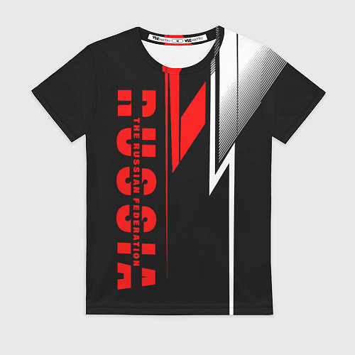 Женская футболка Russian - Russian Federation / 3D-принт – фото 1