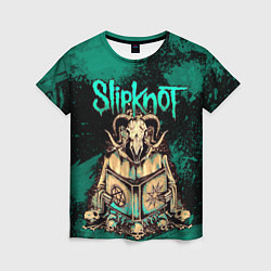 Женская футболка Slipknot баран