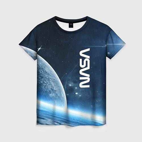 Женская футболка Космическое пространство - NASA / 3D-принт – фото 1