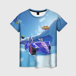 Женская футболка Blaze the Cat - Team Sonic racing