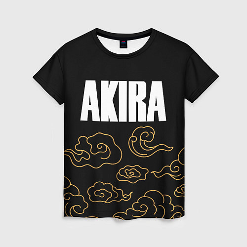 Женская футболка Akira anime clouds / 3D-принт – фото 1