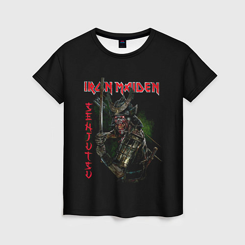 Женская футболка Iron Maiden Senjutsu samurai / 3D-принт – фото 1