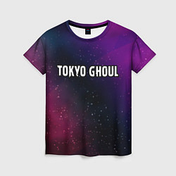 Футболка женская Tokyo Ghoul gradient space, цвет: 3D-принт