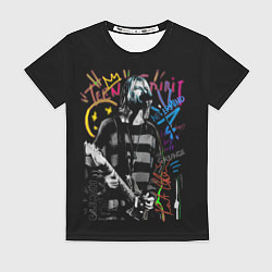 Футболка женская Nirvana teen spirit, цвет: 3D-принт