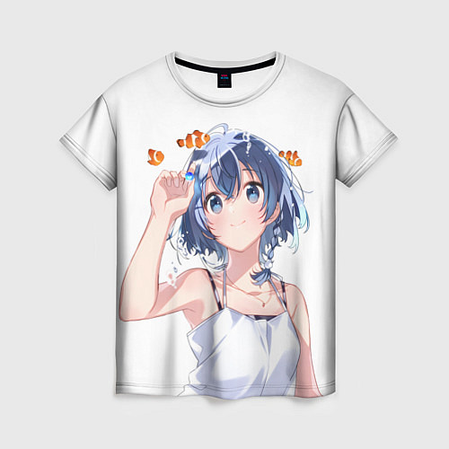 Женская футболка Кукуру Мисакино - Кукуру Мисакино / 3D-принт – фото 1