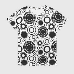 Женская футболка Абстрактные круги