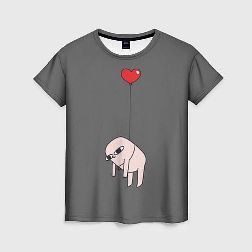 Женская футболка Ketnipz love / 3D-принт – фото 1