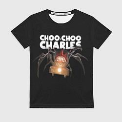 Футболка женская Choo choo charles train, цвет: 3D-принт