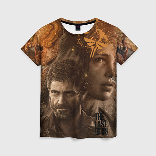 Женская футболка Джоэл и Элли - The Last of Us / 3D-принт – фото 1