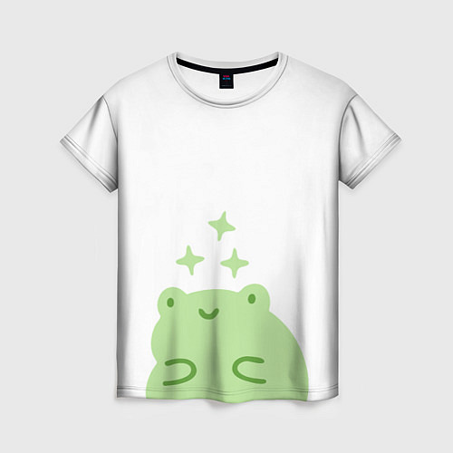Женская футболка Лягушка большая / 3D-принт – фото 1