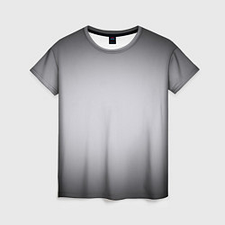 Женская футболка Серебристый градиент