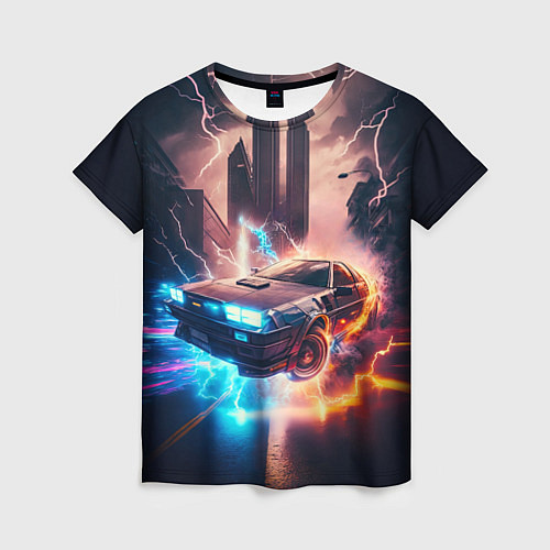 Женская футболка Хочу Back to The Home / 3D-принт – фото 1