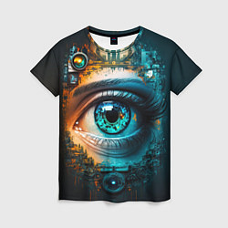 Женская футболка Всевидящий глаз