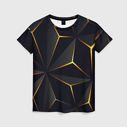 Женская футболка Hexagon Line Smart