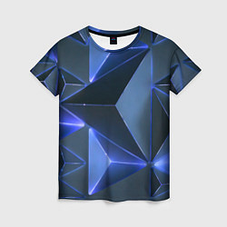 Женская футболка Triangle neon