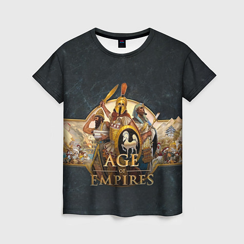 Женская футболка Age of Empires Эпоха империй / 3D-принт – фото 1