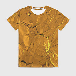 Футболка женская Золотое стекло, цвет: 3D-принт