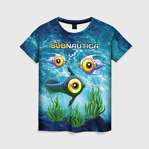 Женская футболка Subnautica / 3D-принт – фото 1