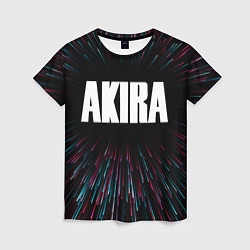 Футболка женская Akira infinity, цвет: 3D-принт