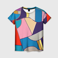 Женская футболка Geometry in color