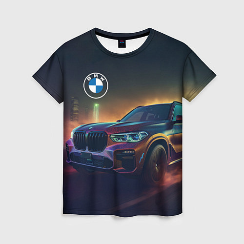 Женская футболка BMW midjourney / 3D-принт – фото 1