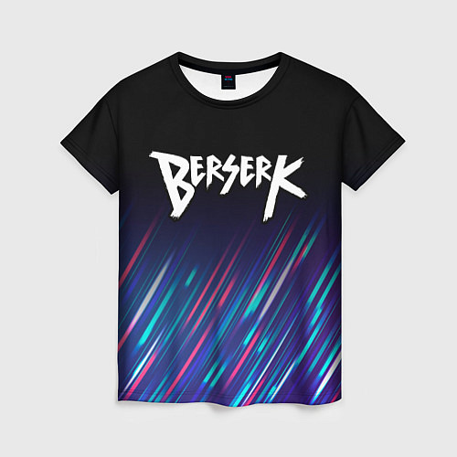 Женская футболка Berserk stream / 3D-принт – фото 1