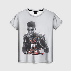 Футболка женская The greatest - Muhammad Ali, цвет: 3D-принт