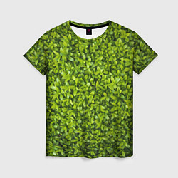 Женская футболка Зеленая травка