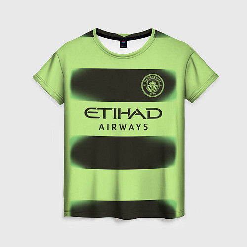Женская футболка Джек Грилиш Манчестер Сити форма 2223 третья / 3D-принт – фото 1