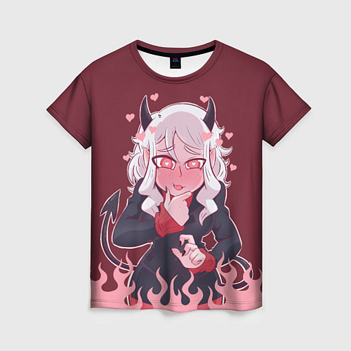 Женская футболка Красотка Модеус / 3D-принт – фото 1