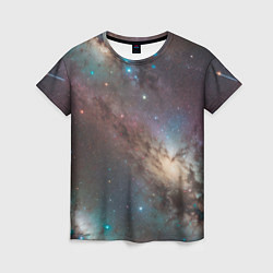Женская футболка Бескрайняя Вселенная