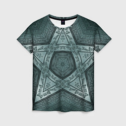 Женская футболка Звёздочный древний набор сигилов
