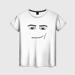 Женская футболка Одежда Man Face Roblox