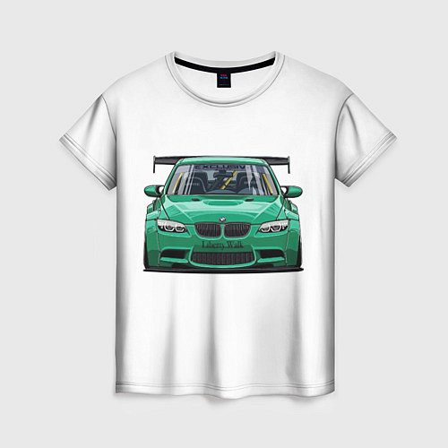 Женская футболка BMW Liberty Walk / 3D-принт – фото 1