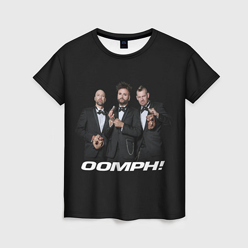 Женская футболка Oomph band / 3D-принт – фото 1